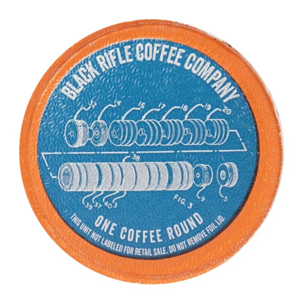 Black Rifle Coffee Company Silencer Smooth, 12 Count, Light Roast K Cups - Single Serve K Cups Coffee Pods - Kcup Pods Compatible with Keurig 1.0 & 2.0 - Made from Arabica Beans