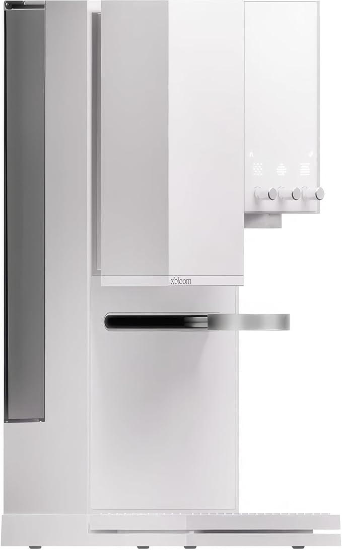 xBloom Studio – The Ultimate Coffee Machine – Drip Coffee Maker with Integrated Grinder, Scale, and 3 Levels of Automation, Moonlight White