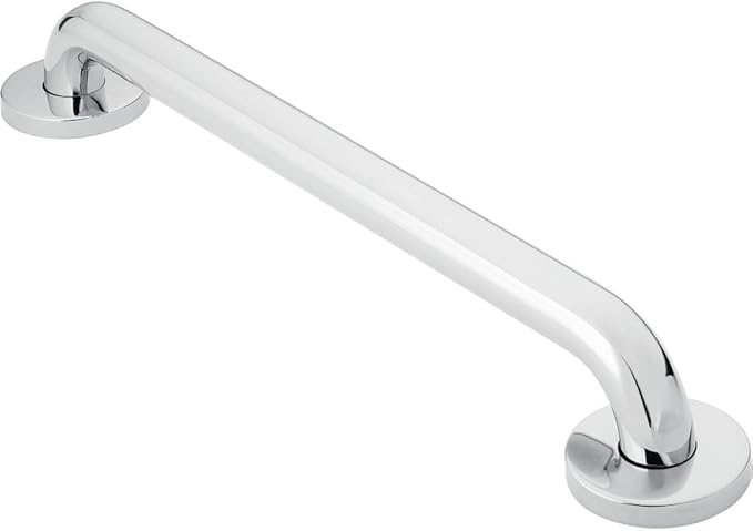 Moen R8724PS Bathroom Safety 24-Inch Grab Bar with Concealed Screws, Stainless