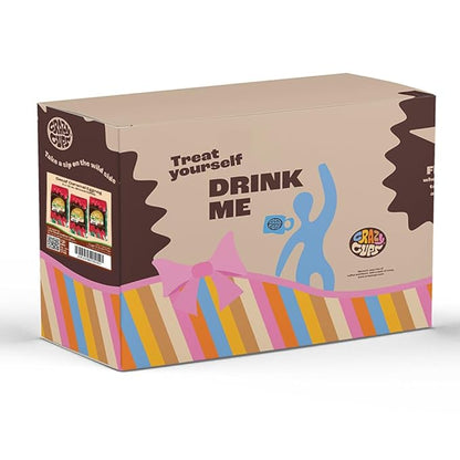 Crazy Cups Flavored Ground Decaf Eggnog Coffee, Decaffeinated Caramel Eggnog Coffee in 10 oz Bag, For Brewing Flavored Hot or Iced Coffee, (Pack of 3)