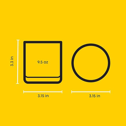 JoyJolt Elle 10oz Double Old Fashioned Whiskey Glasses - Set of 2, Lead-Free Glassware, Dishwasher Safe, Vintage Style Drinking Glasses