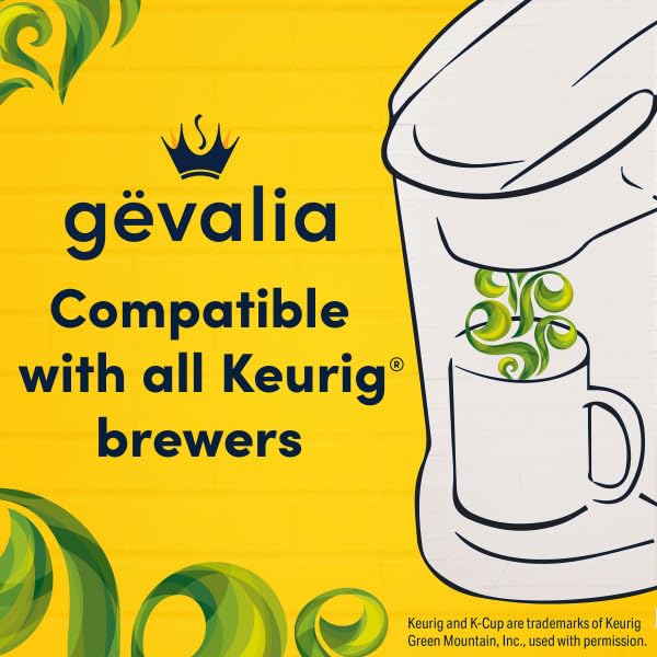 Gevalia Colombia Medium Roast K-Cup Coffee Pods, 10 Count (Pack of 3)