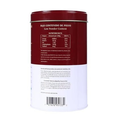 Yerba Mate, CUOPRU Suave Argentinian Mate, Low Powder, Original Leaves With Stems, Portable Storage Tea Caddy (N.W.247g)