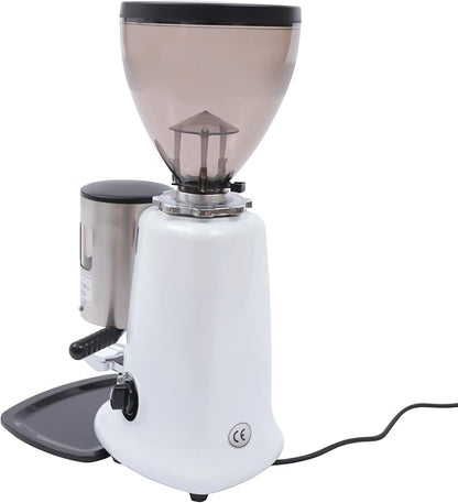 350 W Conical Burr Coffee Grinder, 1200g Commercial Espresso Coffee Grinder - Heavy Duty Cast Aluminum Body/Extra Wide Dosing Capability (US Stock)