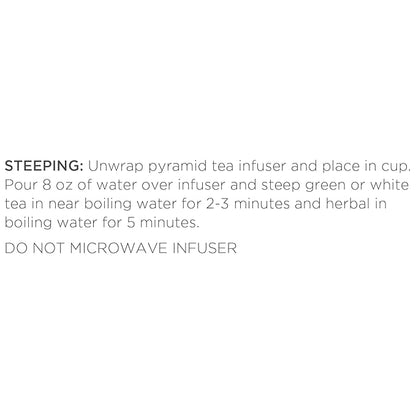 Tea Forte Mariposa Premium Tea Petite Presentation Box Tea Gift Sampler, 10 Count, 1 of Each Variety Individually Wrapped Handcrafted Pyramid Infuser Bags