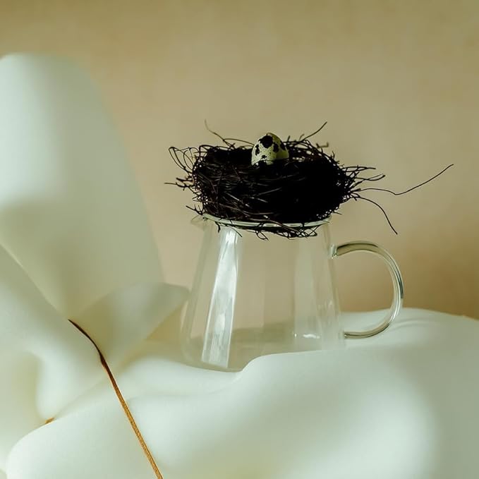 watchget Glass Coffee Carafe 600ml/20oz - Heat Resistant Borosilicate Coffee Server, Clear Pour Over Coffee Pot Maker, Ideal for Home, Office, and Café