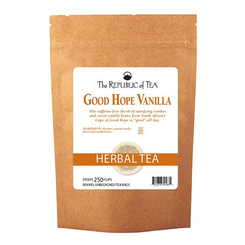 The Republic of Tea Good Hope Vanilla Red Tea 250 Count Bulk