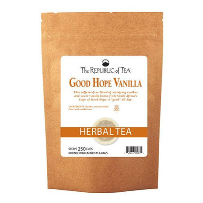 The Republic of Tea Good Hope Vanilla Red Tea 250 Count Bulk