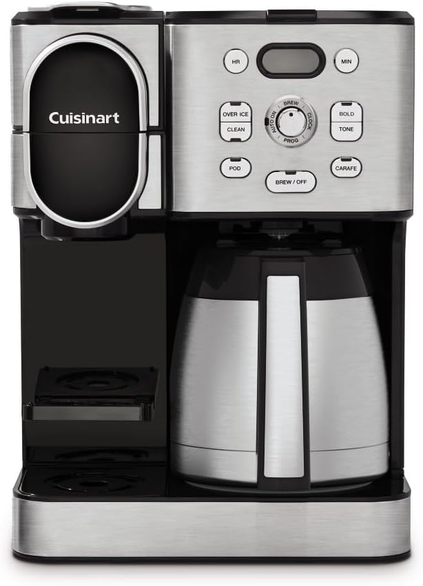 CUISINART Coffee Center® 10-Cup Thermal Coffeemaker and Single-Serve Brewer