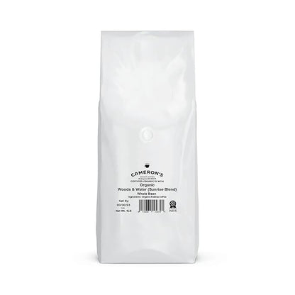 Cameron's Coffee Roasted Whole Bean Coffee, Organic Woods & Water, 4 Pound