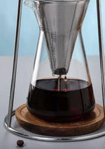 Load image into Gallery viewer, Nispira Iced Coffee Cold Brew Drip Coffee Maker Stainless Steal, 400mL, Borosilicate Glass