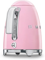 Load image into Gallery viewer, SMEG 50's Retro Style Electric Water Kettle with Automatic Shutoff, Removable Base, and Water Indicator, KLF03PKUS, Pink