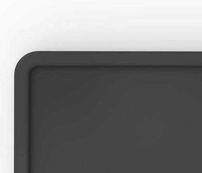 Espresso Tamping Mat I 6X7 Inch Food Safe Silicone Coffee Tamper Mat I Portafilter Mat For Baristas I Coffee Tamp Mat I Waterproof, Heat Resistant Tamping Pad and Tamp Station TM-CO05 Black