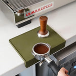 Load image into Gallery viewer, watchget Espresso Tamping Mat, Coffee Tamper Mat, Olive Silicone Food Grade Pad, 8Inch X 6Inch Coffee Tamp Station, Espresso Accessory, Waterproof and Heat Resistant