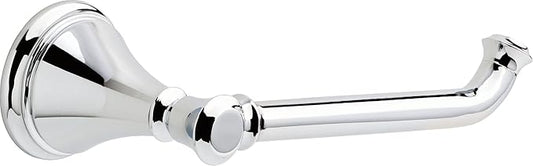 DELTA FAUCET Rubber Limited 79750 Cassidy Wall Mount Single Post Toilet Paper Holder Bath Hardware Accessory in Polished Chrome