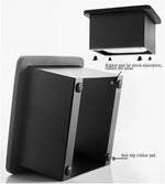 Load image into Gallery viewer, Espresso Coffee Knock Box, Large Coffee Coffee Grounds Knock Box Container Coffee Machine Accessories, Stainless Steel Coffee Bin Grind Knock Out Box with Removable Knock Bar and Non Slip Base