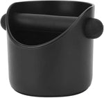 Load image into Gallery viewer, Coffee Knock Box Shock-Absorbent Durable Barista Style Knock Box With Removable Knock Bar and Non-Slip Base Gift (4.6 x 4.3 Inch-Black)