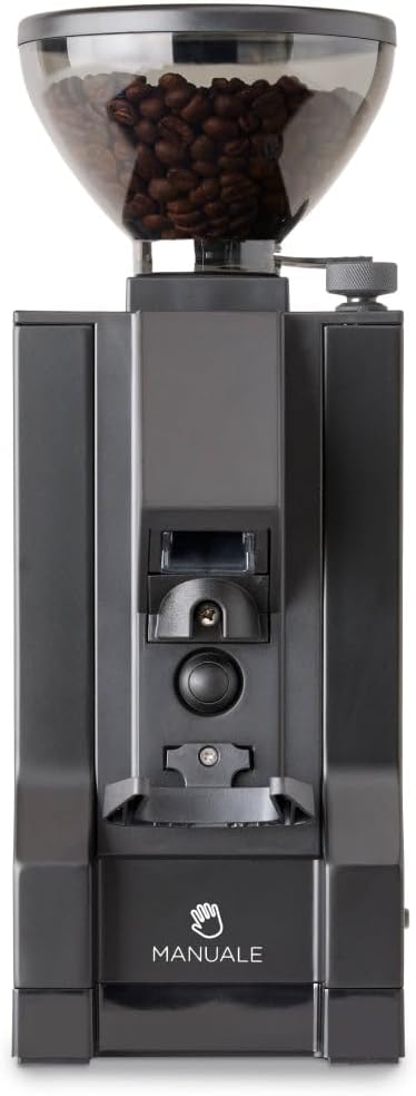 Rocket Espresso Appartamento Nera Espresso Machine and Eureka Mignon Notte Grinder Bundle (Black)