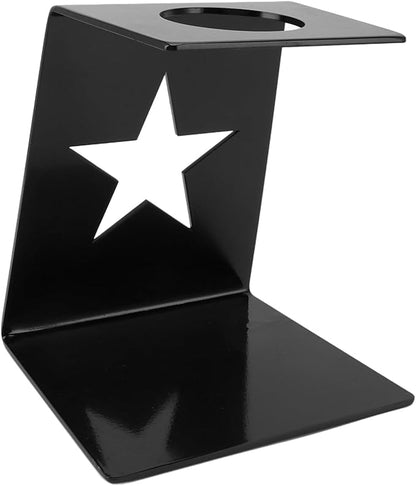 Reusable Pour Over Coffee Maker Dripper Stand for Home or Office (Black)