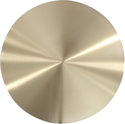 Manhattan Comfort Modern Anderson Coffee Table, 1.0 & 2.0 End Table, Upholstered in Cream Leatherette with Ceramic Faux Tabletop and Gold Metal Tabletop- Set of 3