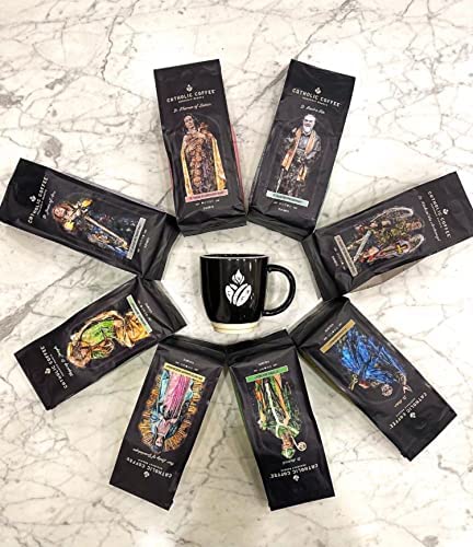 Catholic Coffee Our Lady of Guadalupe | Mexican Spiced Chocolate Medium Roast Whole Bean Coffee | Cinnamon Notes | 12oz Bag – Catholic Gift Honoring the Patroness of the Americas