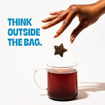 Tea Drops 30 Bulk Pack Organic Spiced Chai Bagless Tea - Loose Leaf, Lightly Sweetened, On-The-Go. Plastic-Free - Iced or Hot Tea