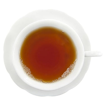 Dorian Grey Blend Black Loose Leaf Tea Pouches - 4oz | Earl Grey with Caramel and Floral Notes | Apple Calendula Elderblossom Infused | English Tea Store Inspired by Oscar Wilde