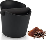 Load image into Gallery viewer, 6.3 Inch Coffee Knock Box Shock-Absorbent Durable Barista Style Knock Box With Removable Knock Bar and Non-Slip Base Gift (L-Black)