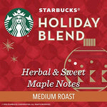 Load image into Gallery viewer, Starbucks Holiday Blend Coffee Whole Bean - 1Lb (16 Oz)
