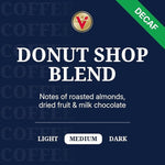Load image into Gallery viewer, Victor Allen's Coffee Decaf Donut Shop, 12 Count, Medium Roast, Single Serve Coffee Pods for Keurig K-Cup Brewers