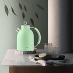 Load image into Gallery viewer, Electric Kettle ASCOT, Tea Kettle Hot Water Kettle Stainless Steel Kettle 1.5L 1500W Retro Tea Heater &amp; Boiling Water, Auto Shut-Off and Boil-Dry Protection (Matte Green)