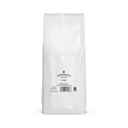 Cameron's Coffee Roasted Whole Bean Coffee, Brazil, 4 Pound