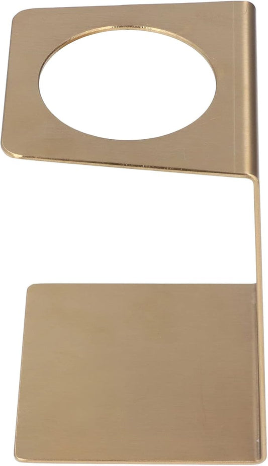 Drip Coffee Holder, Pour Over Coffee Stand, Lightweight Metal Dripper Holder for Home and Cafe Use (Gold)