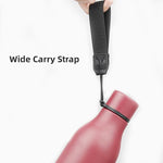 Load image into Gallery viewer, Insulated Water Bottle with Strap,18 oz Double Wall Stainless Steel Vacuum Bottles Metal Water Flask,Brick Red