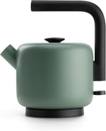 Load image into Gallery viewer, Fellow Clyde Electric Kettle - 1.5 Liter Capacity - Modern Twist On Stovetop Design, All-Purpose, Stainless Steel - Warm Water for Ramen, Oatmeal, Tea, Coffee &amp; more - Large Capacity - Smoke Green
