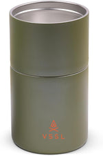 Load image into Gallery viewer, Nest Pour Over Coffee Set, Transportable and Compact Pour Over Set with 10 oz Double Walled Mug, Deep Moss