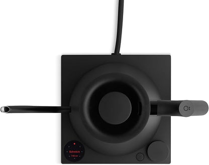 Fellow Stagg EKG Pro Electric Gooseneck Kettle - Pour-Over Coffee and Tea, Quick Heating, Precise Temperature Control, Scheduling, Built-in Brew Timer, Matte Black, 0.9 Liter
