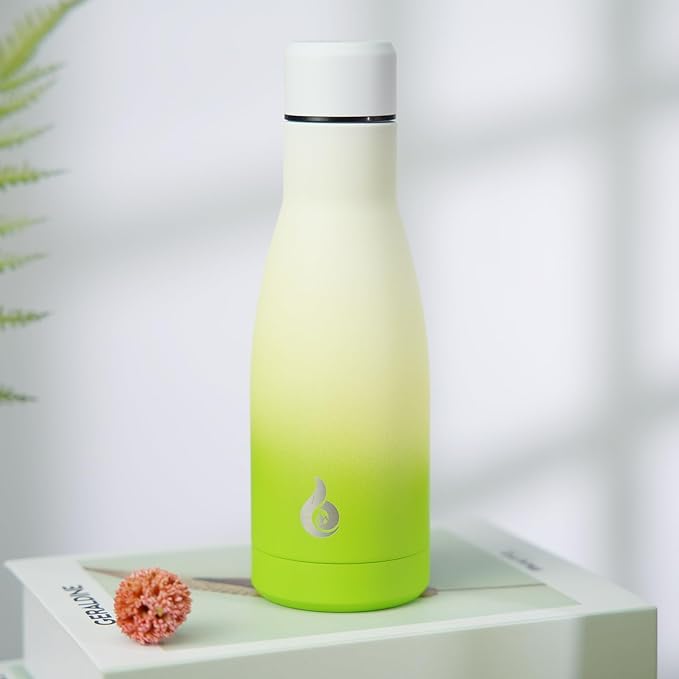 BJPKPK 25oz Insulated Stainless Steel Water Bottles Reusable Metal Travel Sports Water Bottle Keep Cold and Hot,Elegant Green