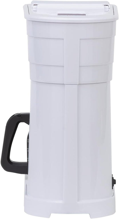 BUNN GRW Velocity Brew 10-Cup Home Coffee Brewer, White
