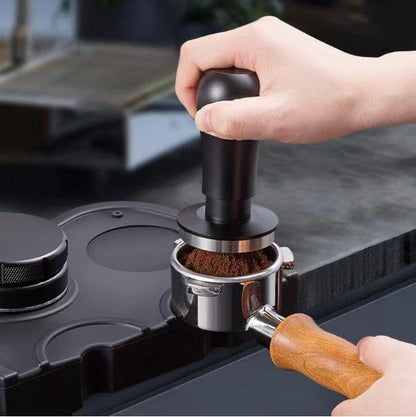 58mm Espresso Tamper, Professional Barista Coffee Tamper, Heavy-Duty Stainless-Steel Flat Base, Ergonomic Handle, Compatible with 58mm Portafilter, Coffee Accessory for Espresso lovers