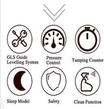 Load image into Gallery viewer, Automatic Coffee Tamper Machine Tamper 58mm Commercial Non-stick Tamper Espress Cafe Efficient Coffee Tamper