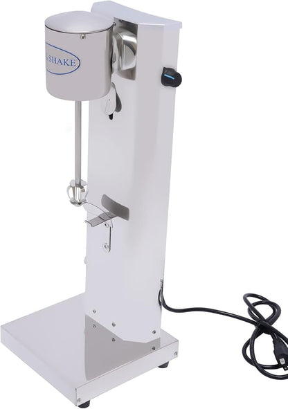 Electric Milkshake Maker Machine, 180W Milk Shake Mixer Machine with 28oz Stainless Steel Mixing Cup, Commercial Milkshake Blender & Drink Mixer for Home or Business