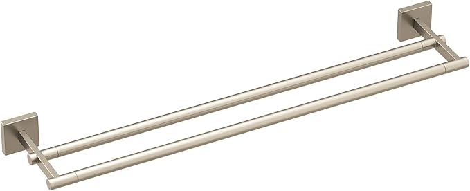 MoenTriva Brushed Nickel 24" Double -Towel Bar, BP1822BN