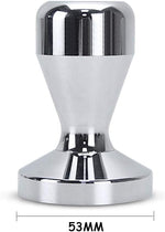 Load image into Gallery viewer, 53mm Coffee Tamper Stainless Steel Espresso Tamper Flat Base Coffee Calibrated Tamper Flat Base Barista Office Family Espresso Coffee Maker Accessories(Ordinary, 53mm)