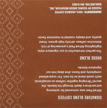 Peet's Coffee House K Cup Coffee Pods for Keurig Brewers, Dark Roast, 10 Pods, 4.4 oz (Pack of 2)