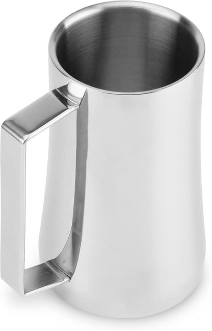 Stainless Steel Coffee Mug, 304 Double Wall Tumbler With Handle, Insulated Beer Stein With Opener, Gifts for Men (20 oz)