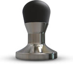 Load image into Gallery viewer, Rattleware Stainless Steel Round Tamper - Premium Ergonomic Grip, Perfect for Espresso Machines, Consistent Grounds Packing &amp; Durable Design (Small - 58mm Dia)