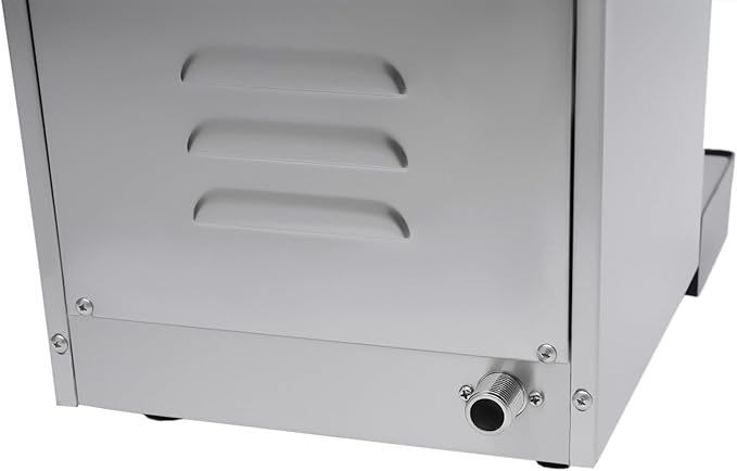 Commercial Steam Boiler,12L Steam Milk Frother Multifunctional Milk Frother, Automatic Boiling Electric Milk Frother LED Display Espresso Tea Coffee Shop Dessert Shop Hotel