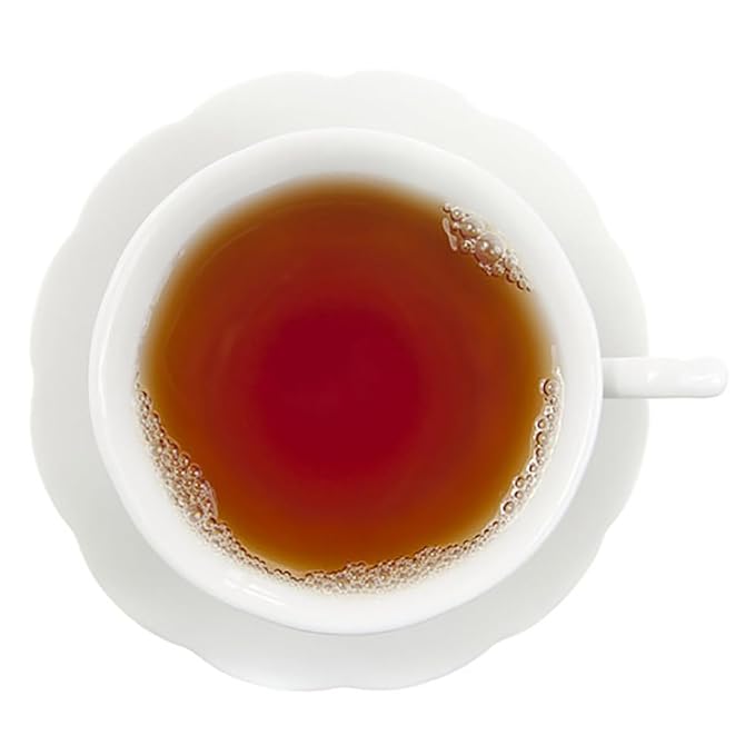 English Tea Store Chocolate Flavored Black Tea - 4oz | Loose Leaf Ceylon Tea with Natural Flavoring | Rich Dessert Tea for Milk & Sugar | Decadent Afternoon Blend | Serve Hot or Iced