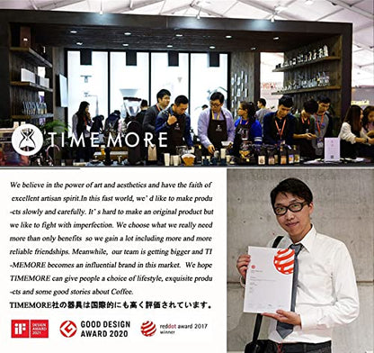 TIMEMORE Black Mirror Basic 2 Coffee Scale with Auto Timer and Flow Rate Function, 1600mAh Rechargeable, 2kg/0.1g High Precision, Portable Digital Kitchen Scale for Espresso, Pour Over, Travel